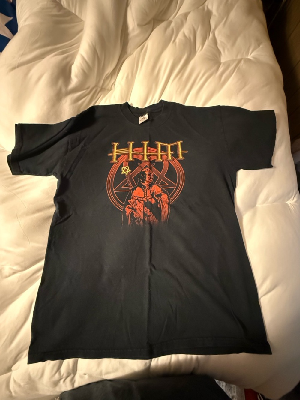 HIM concert Graphic Tee in Black